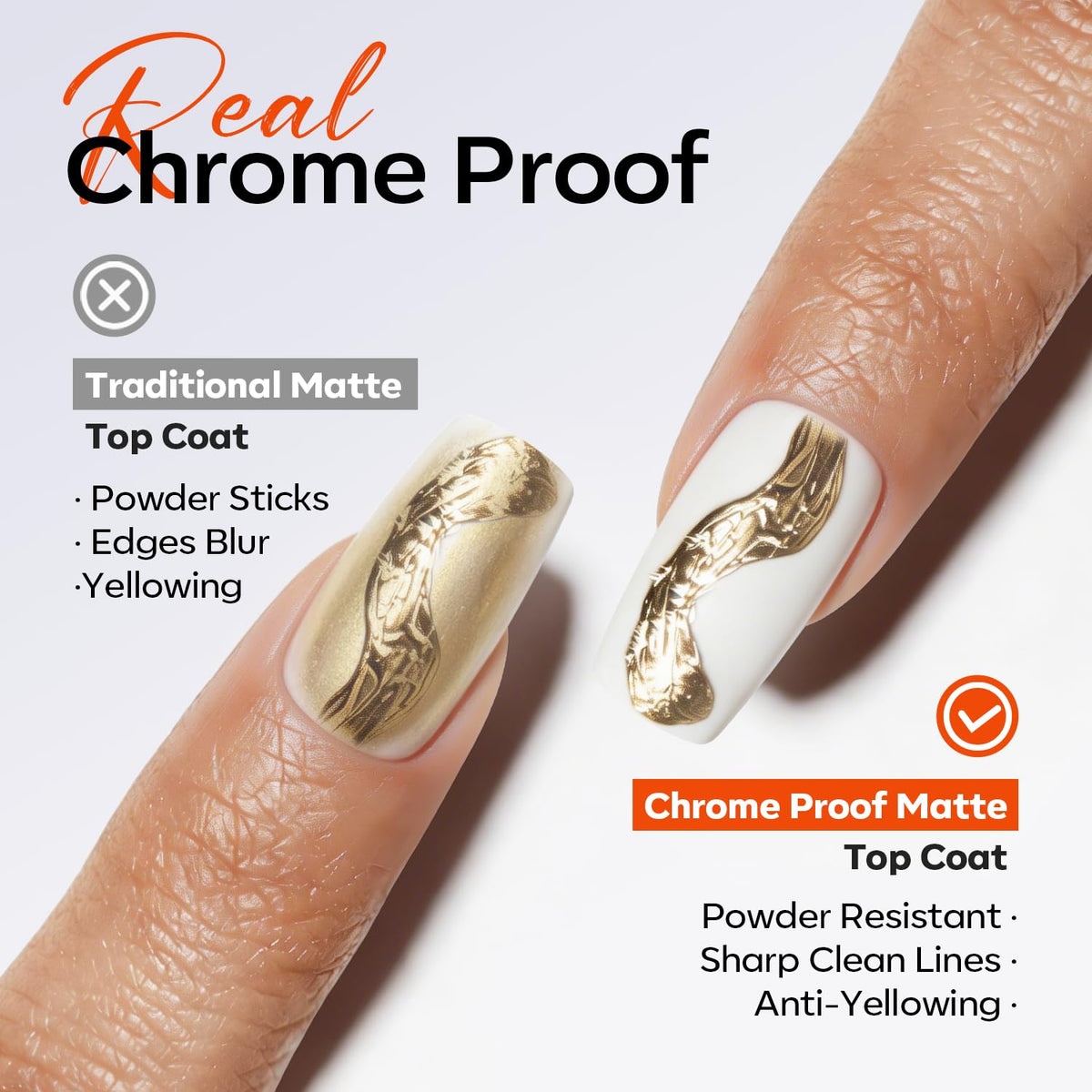 modelones chrome powder demo isolating detail and preventing smudging benefit