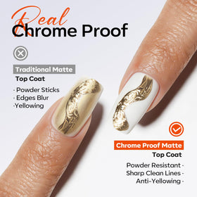 modelones chrome powder demo isolating detail and preventing smudging benefit