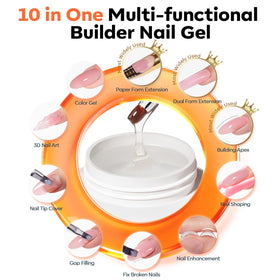 modelones clamps applied to nail while sculpting to keep cuticles tidy
