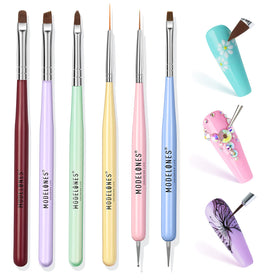 modelones rinsing brushes under warm water demonstrating easy cleaning and prolonged brush life