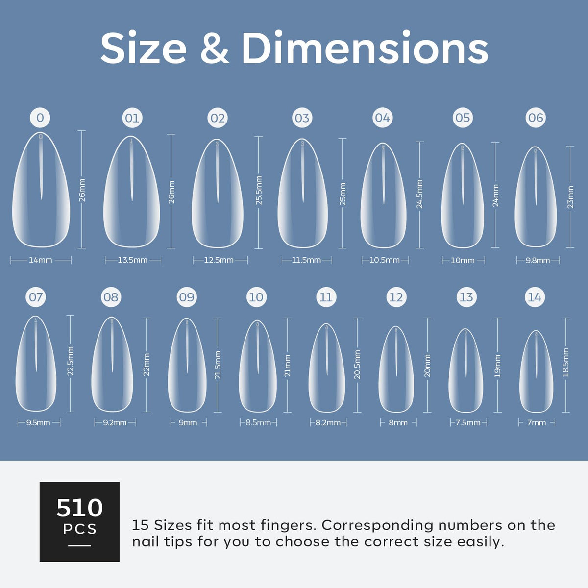 modelones clear tips with gel overlay demonstrating reinforced durability