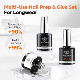 modelones close-up bottle label highlighting primer and ingredient info