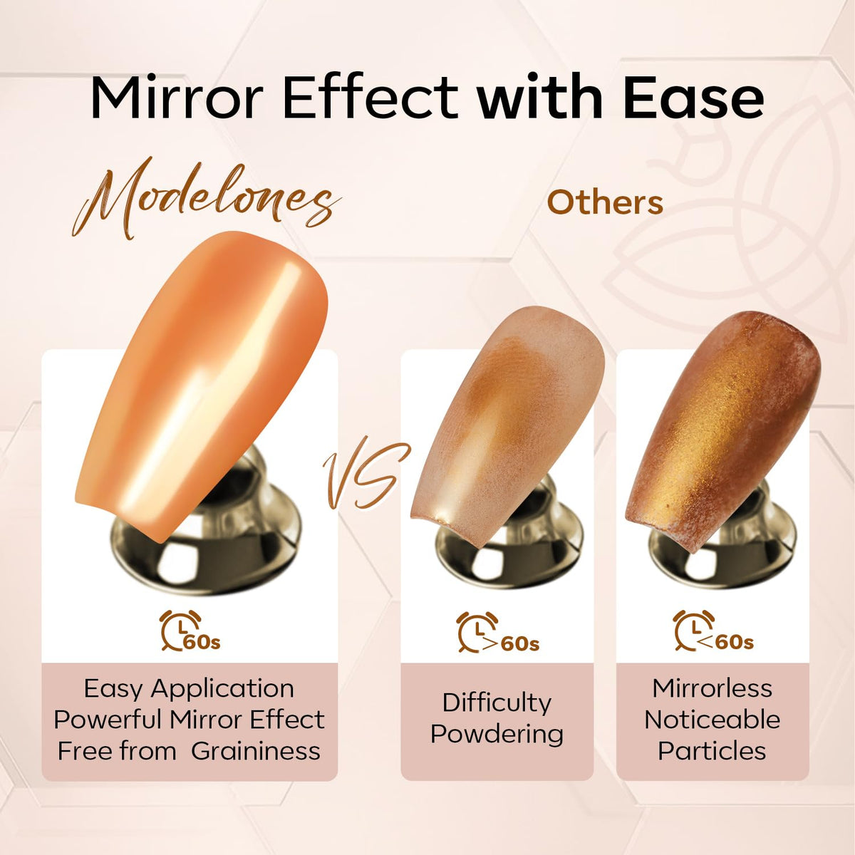 modelones brush close-up showing smooth gel texture for even application benefit