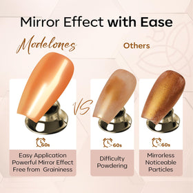 modelones brush close-up showing smooth gel texture for even application benefit