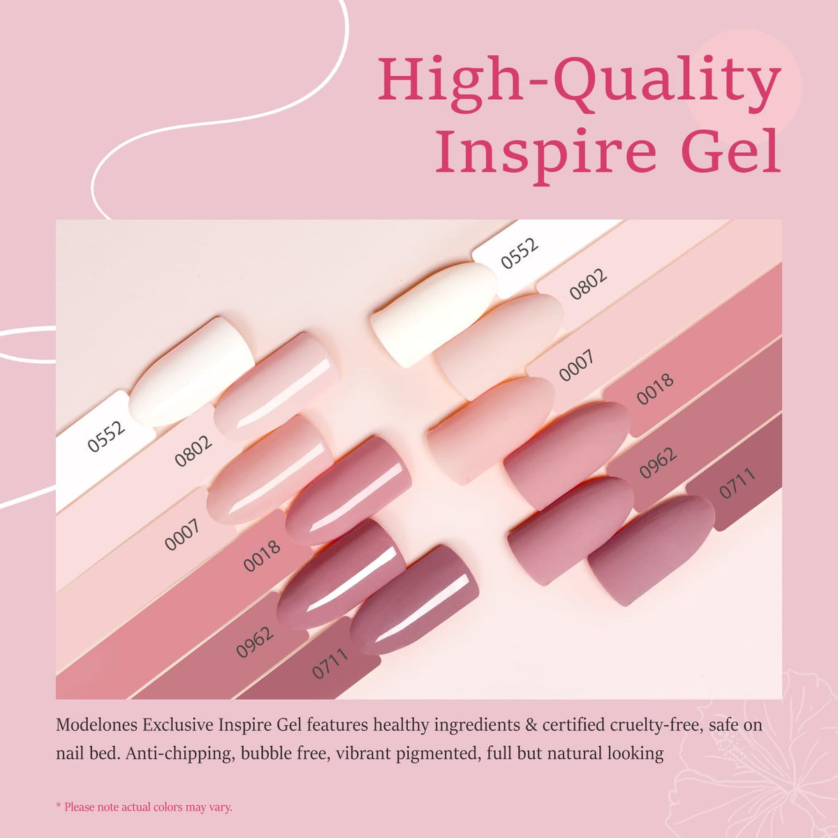 modelones close-up brush demonstrating smooth application and even coverage