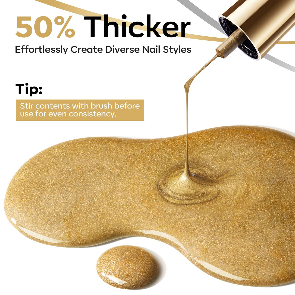 modelones cured chrome mirror French tip showing high-shine effect