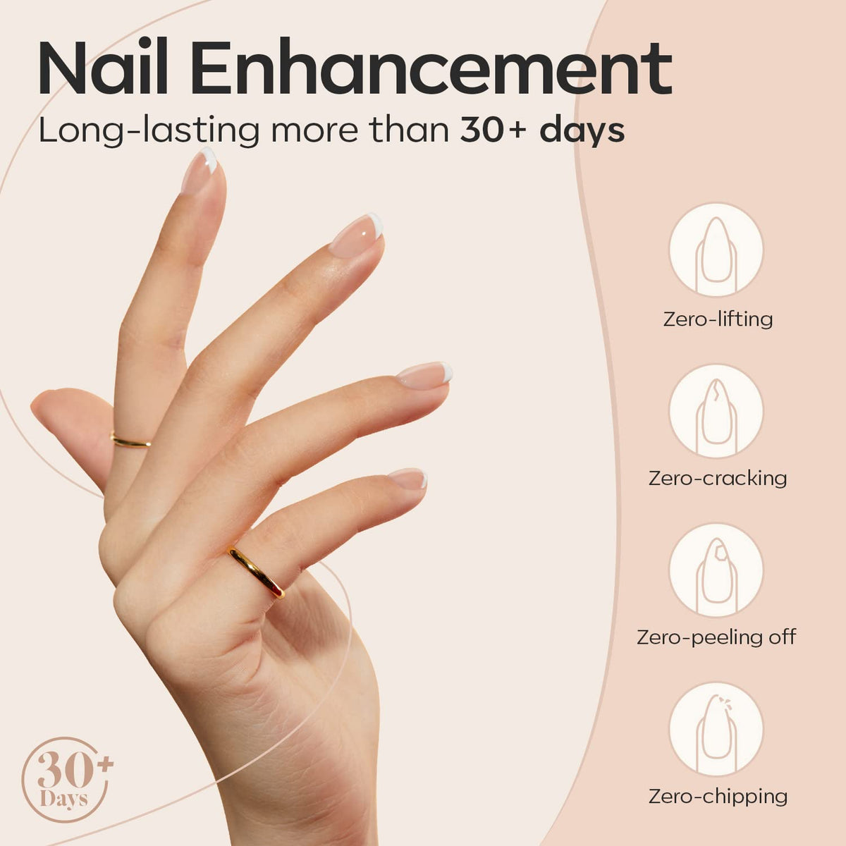 modelones cured nude finish showing glossy natural look and reinforcement