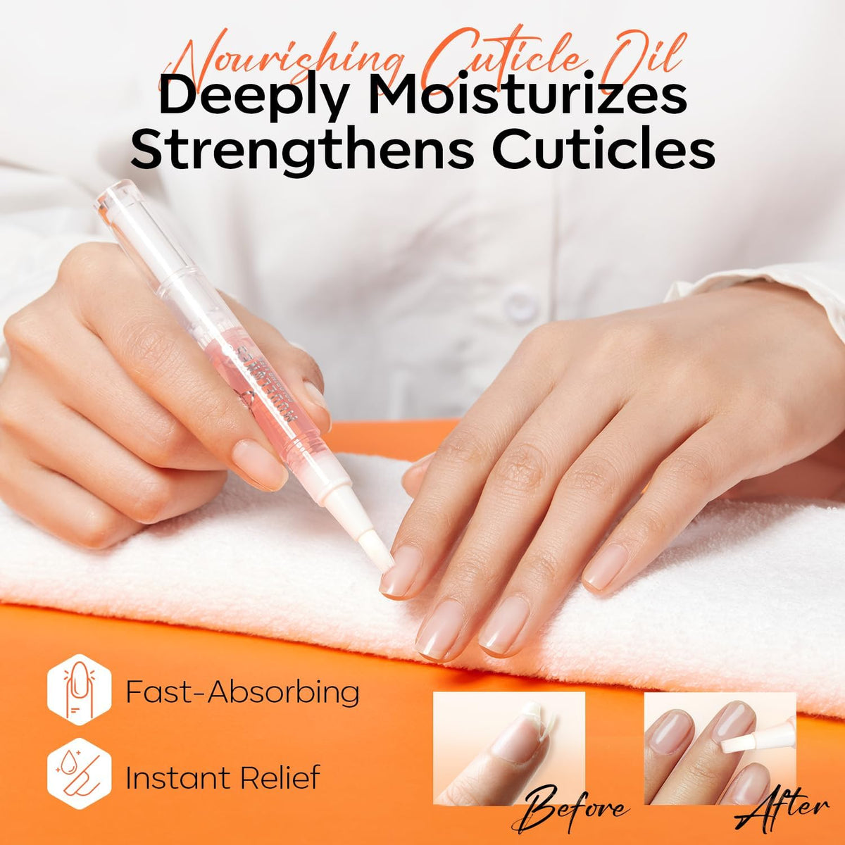 modelones cuticle trimmer action removing dead skin cleanly