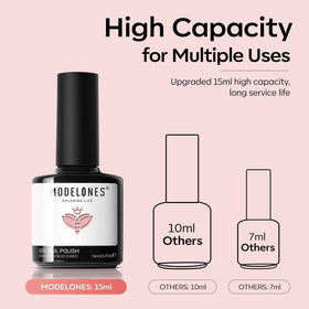 modelones set used to create classic French tip nails benefit: elegant salon look