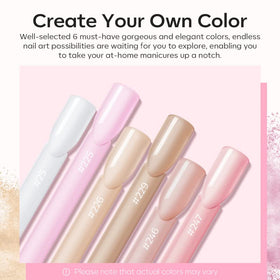 modelones french tip demo on press-on nail showing seamless translucent smile line
