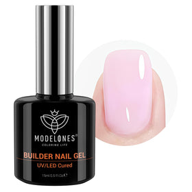 modelones front bottle showing baby pink shade and multiuse benefit