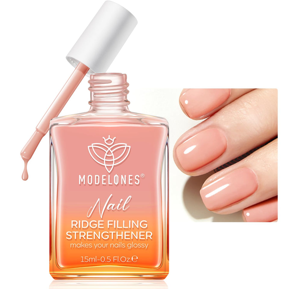 modelones front bottle nude 15ml showing compact travel-friendly design and glossy finish