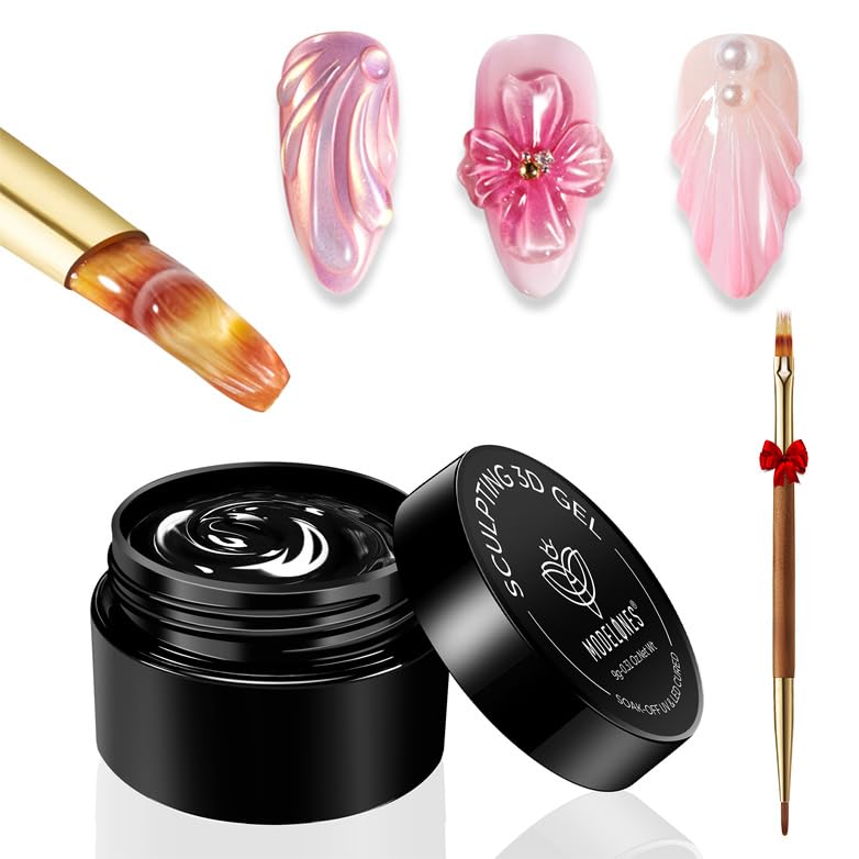 modelones front packaging showing the 3D gel kit and benefits