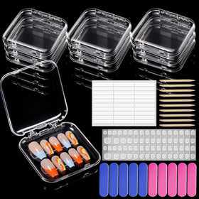 modelones clear acrylic boxes front view showing tidy storage benefit