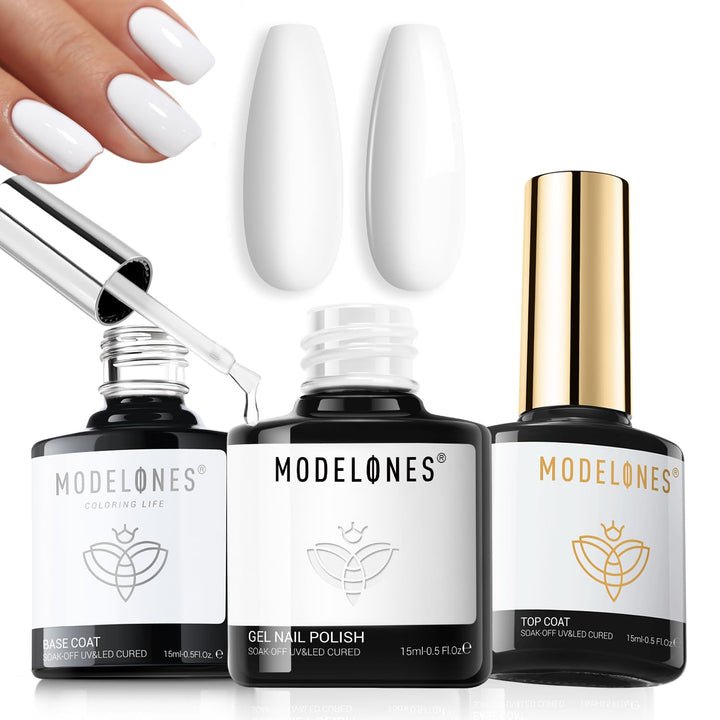 modelones front packaging showing three gel bottles and kit benefits
