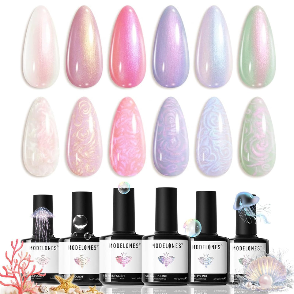 modelones front packaging showing complete pearl gel kit and benefits