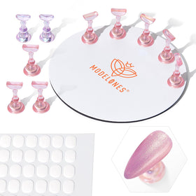 modelones front packaging showing full kit and clear contents for organized practice