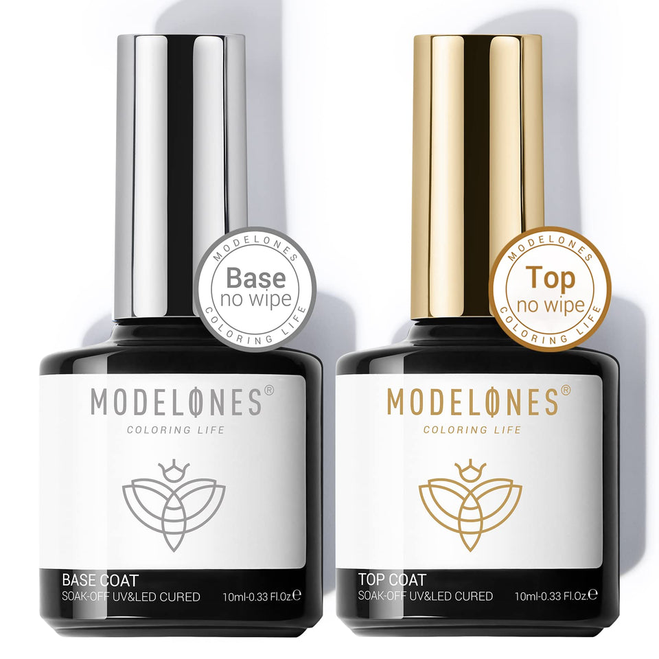 modelones front packaging showing clear 2-piece kit and benefit long wear