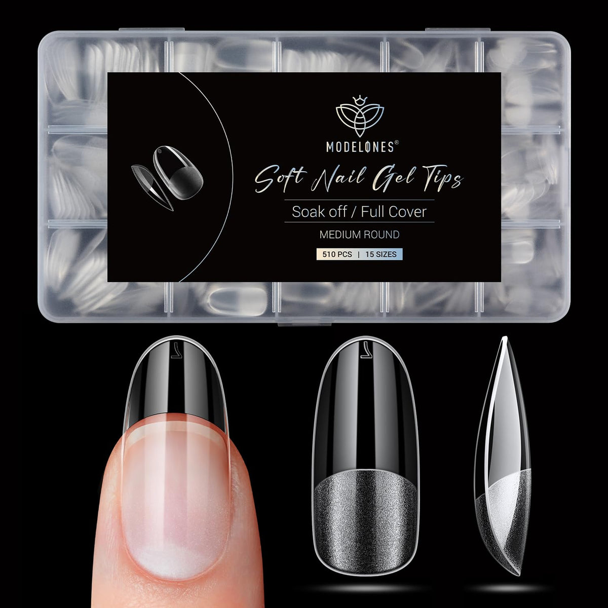 modelones front packaging shows the full 510-piece kit and benefit of variety