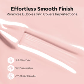 modelones attaching gems with gel to show adhesion and decorative use