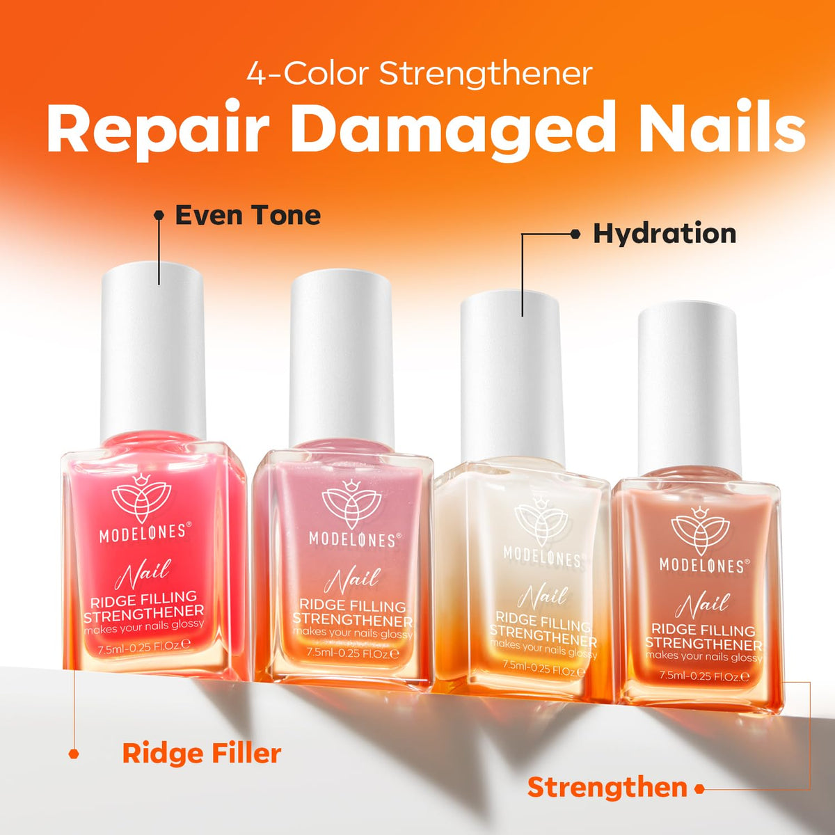 modelones gift-ready box staged with ribbon benefit: ideal present for nail lovers