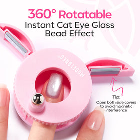 modelones glass bead effect sample showing trendy reflective cat eye finish