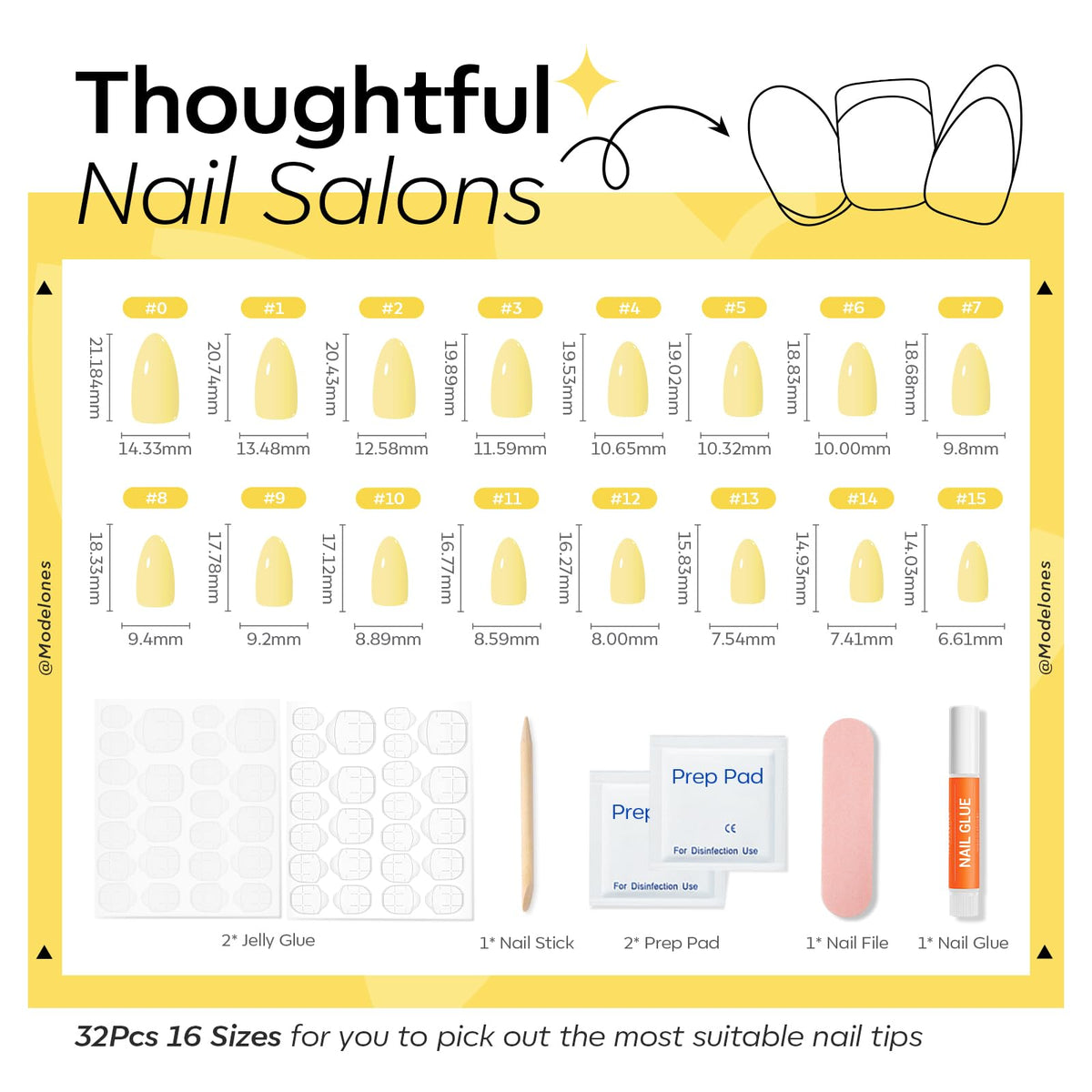 modelones hand wearing nails displaying finished neon manicure for instant style benefit