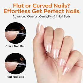 modelones tips held in hand to show scale and lightweight comfort