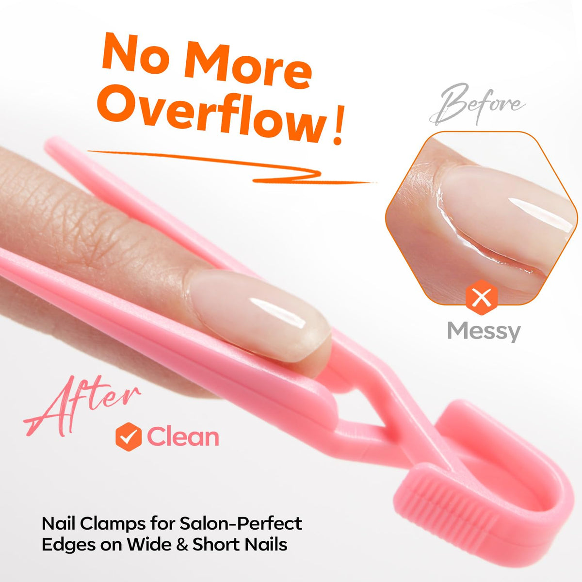 modelones hand using gel brush to sculpt an apex for stronger extensions