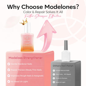 modelones ingredients label highlighting keratin and jojoba for nourishment benefit