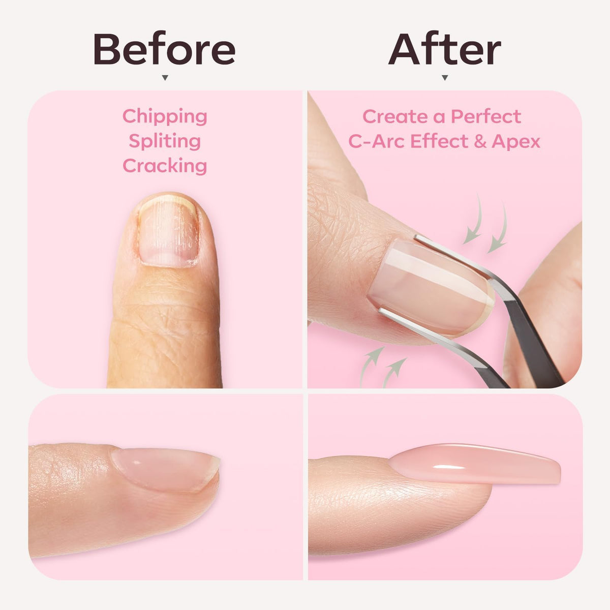 modelones LED UV lamp curing a nail, fast secure cure benefit