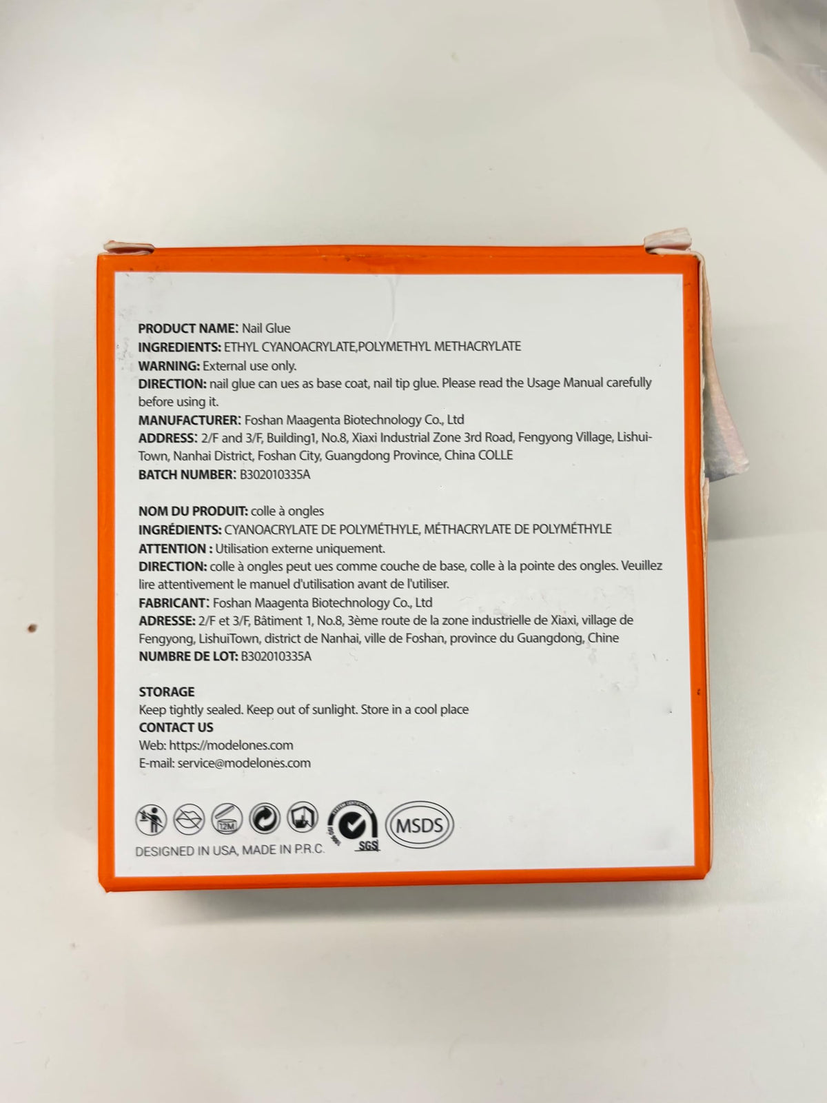 modelones lifestyle desk nail kit showing easy at-home nail prep convenience