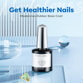modelones home manicure setup showing product use for salon-quality at-home results