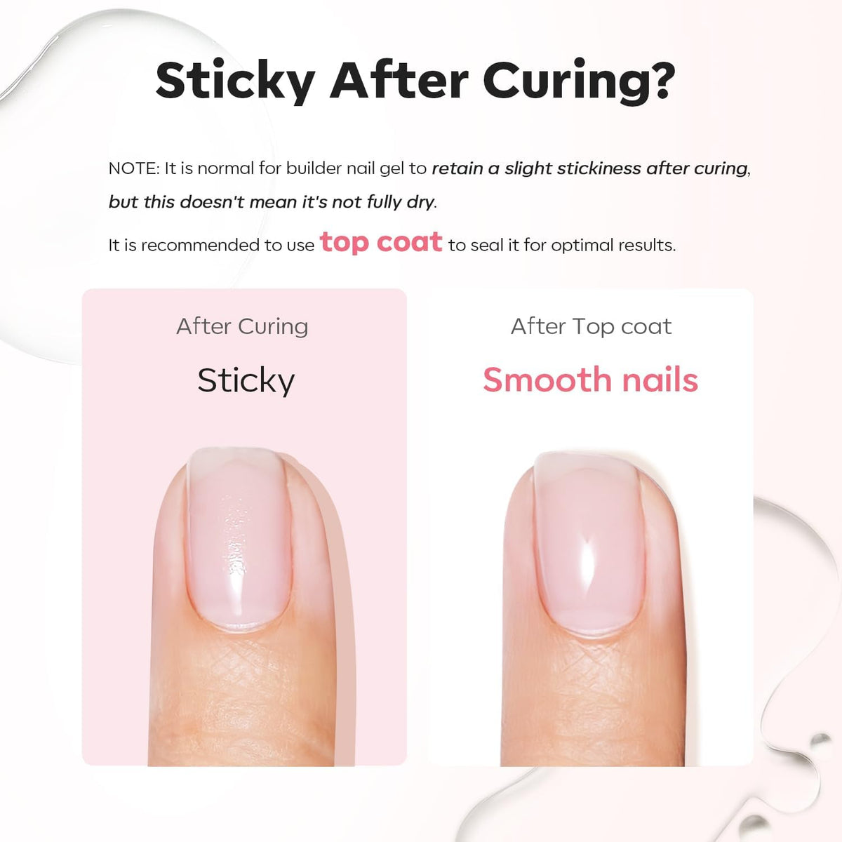 modelones lifestyle shot of finished manicure, salon look at-home benefit