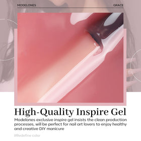 modelones lifestyle manicure setting showing salon-quality finish at home