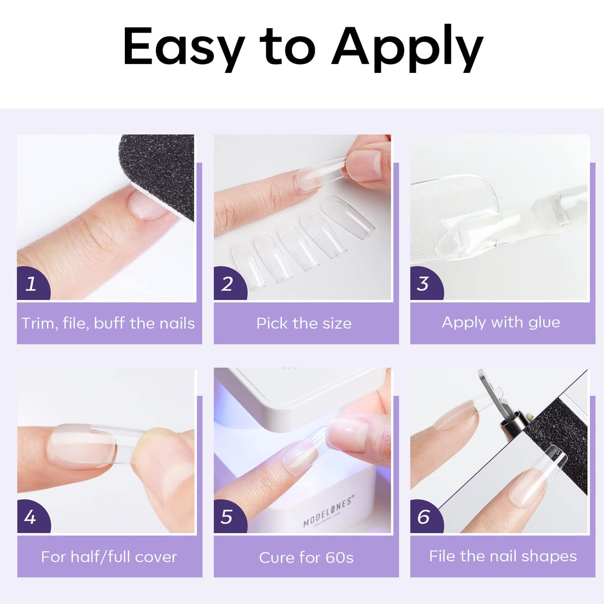 modelones lifestyle photo ready-for-event manicure convenience