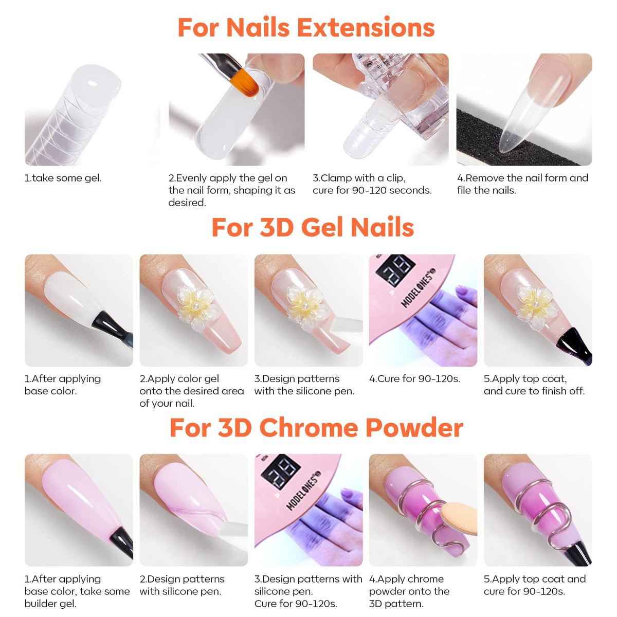 modelones salon station lifestyle image showing professional-ready results benefit