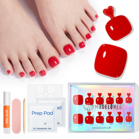 modelones lifestyle image of sandal-ready toes showing stylish everyday confidence