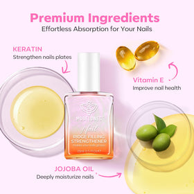 modelones vanity lifestyle scene conveying quick at-home manicure