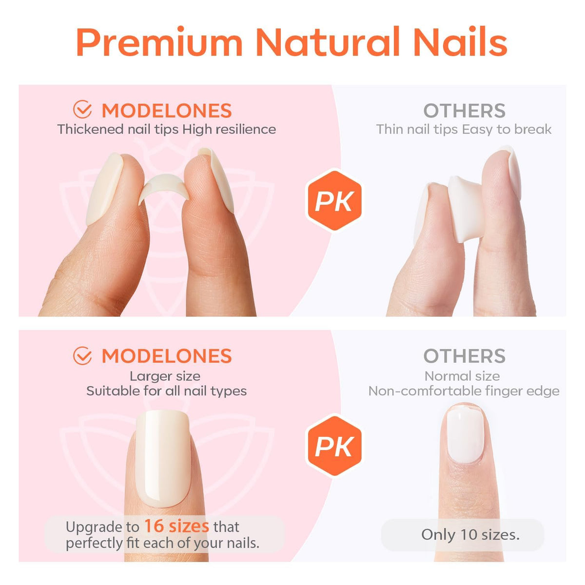 modelones lifestyle image of woman wearing nails at event, polished long-lasting manicure