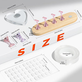 Modelones magnetic holders array demonstrating secure tip support