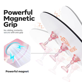 modelones magnetic stand detail highlighting strong magnet and raised height for neat work
