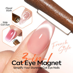 modelones dual-ended magnetic wand close-up showing interchangeable heads and control