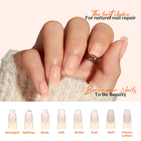 modelones milky white bottle close-up highlighting smooth coverage