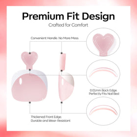 modelones mini file and jelly tabs detail for gentle shaping and damage-free wear