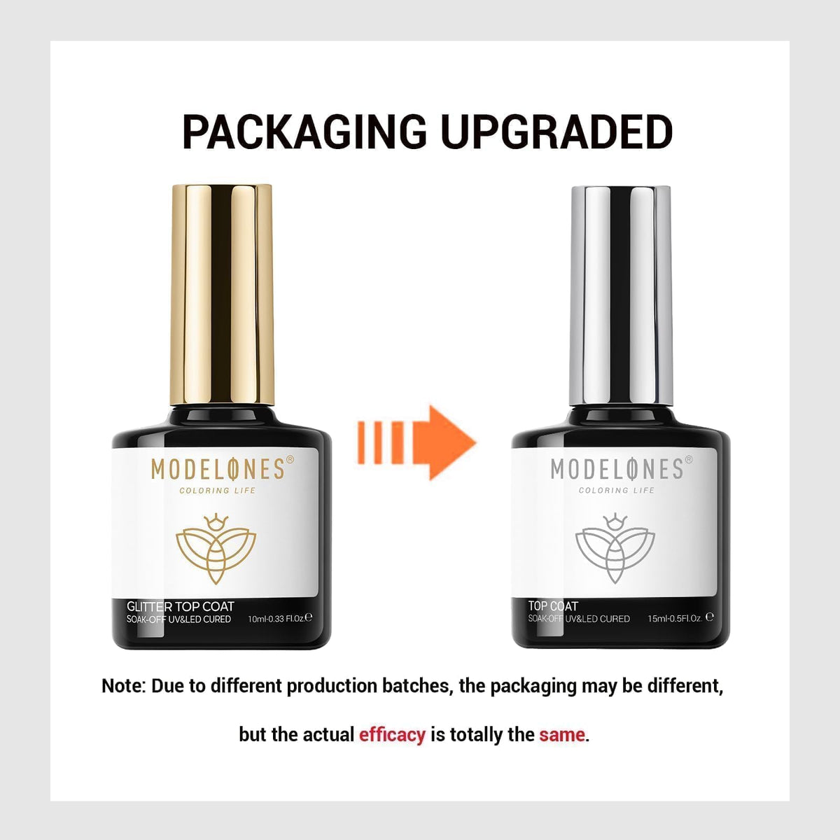 modelones applying to acrylic and polygel nail showing wide compatibility benefits