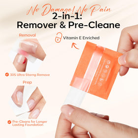 modelones nail buffer in hand smooths ridges for even finish