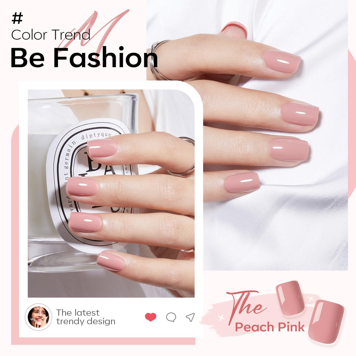 modelones spread of 16 nail sizes laid out for size-matching benefit