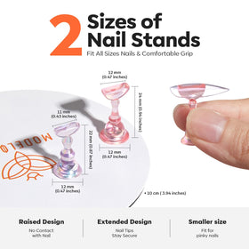 modelones nano tabs sheet with pre-cut double-sided tabs for residue-free adhesion