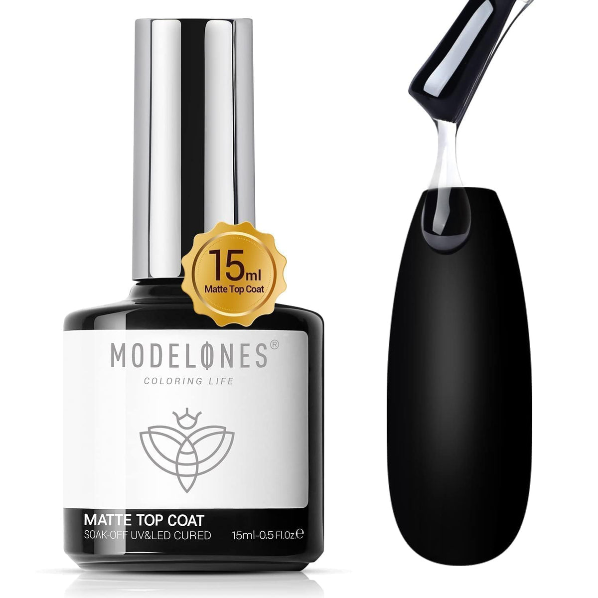 modelones boxed packaging staged as gift showing presentable DIY manicure set